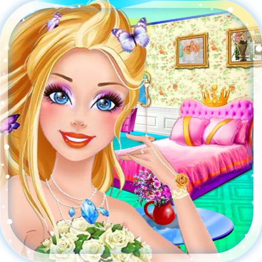 Deluxe Princess Bedroom – Dream Home Design Game icon