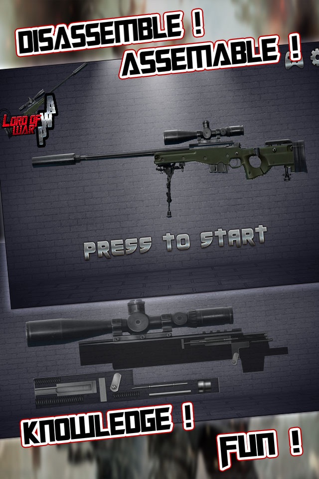 AWP Sniper Rifle: Remove & Reinstall, Funny Trivia Game - Lord of War screenshot 2
