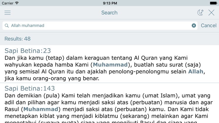 Alquran Indonesia (Quran Audio in Indonesian Bahasa) screenshot-3