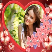 Flowers Photo Frame