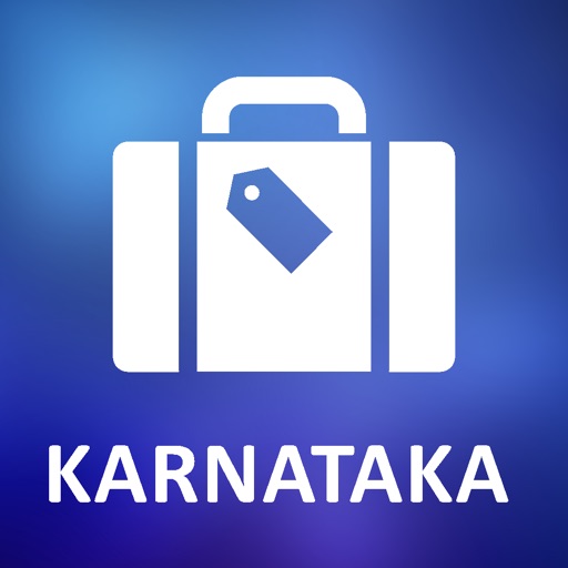 Karnataka, India Detailed Offline Map