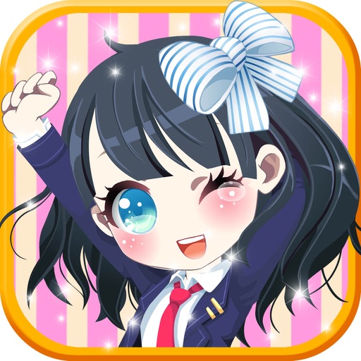 Vigourous Girl - Campus Beauty Makeup Prom, Girl Funny Games Icon