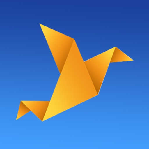 Flappy Paper Bird - top free bird games Icon