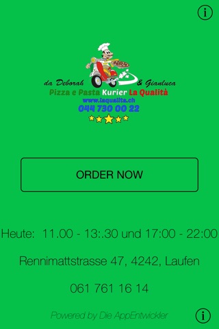 La Qualità Pizza Schlieren screenshot 3