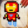 What To Draw For Pixel Superheroes
