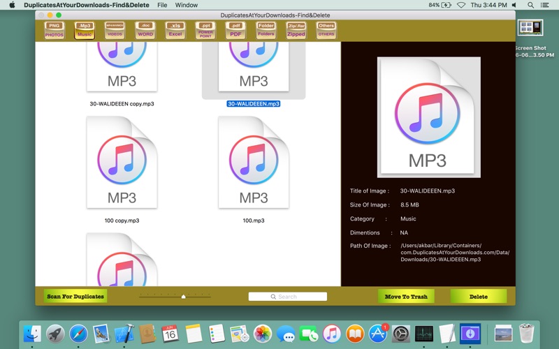 DuplicatesAtYourDownloads-Find&amp;Delete thumbnail 4