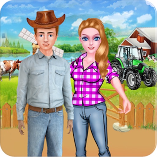 My Farm Family - Virtual Village Story girls games Icon