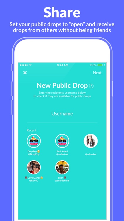 DropPop Messenger screenshot-3