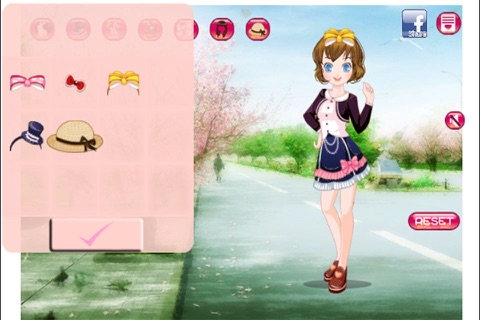 Cute Anime Girl: Dress up Game screenshot 2