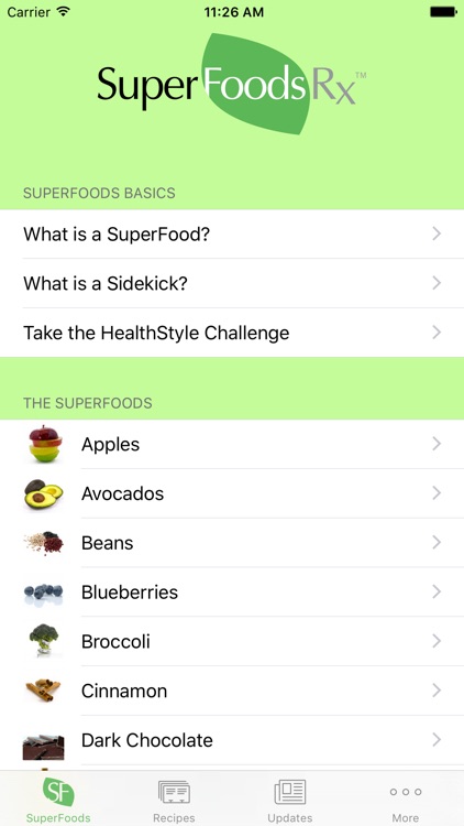 SuperFoodsRx - Essential Guide To Your Nutrition, Health & Wellness