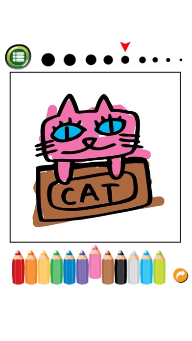 How to cancel & delete Hand Draw Cat Lover Coloring Book from iphone & ipad 4