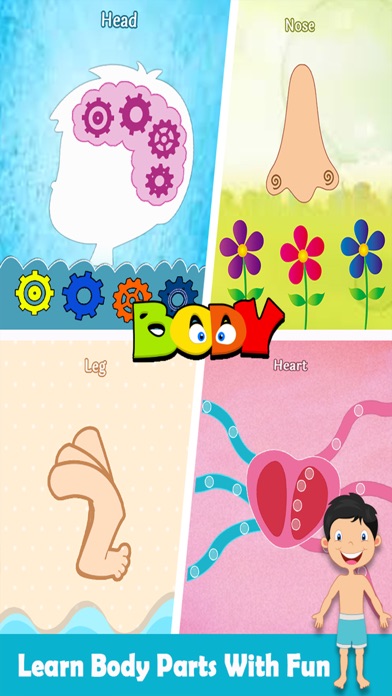 How to cancel & delete Learning Human Body Parts - Baby Learning Body Parts from iphone & ipad 2