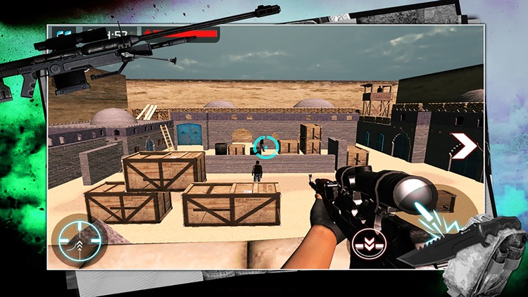 Sniper Frontline Assassin Free Game screenshot-4