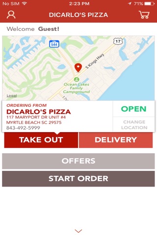 DiCarlo's Pizza Myrtle Beach screenshot 2