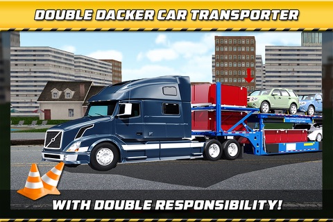 Car Transporter Truck 3D Simulator screenshot 3