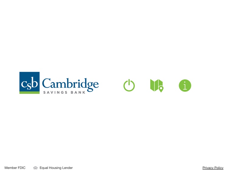 Cambridge Savings Bank Business Banking for iPad