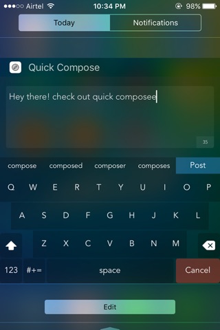 Quick Compose screenshot 2