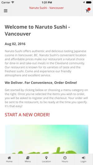 Naruto Sushi - Vancouver Online Ordering(圖1)-速報App