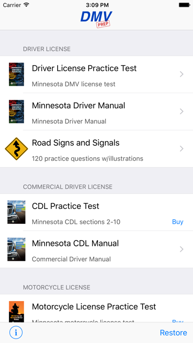 How to cancel & delete Minnesota DMV Test Prep from iphone & ipad 1