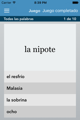 Italian-Spanish AccelaStudy® screenshot 3