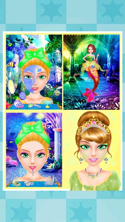 mermaid dress up - mermaid games