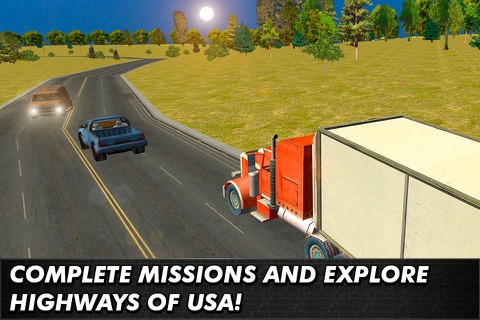 Heavy Cargo Truck Simulator 3D Full screenshot 4