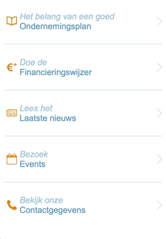 Nationale Financieringswijzer screenshot 2
