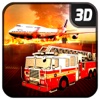 Airport Plane Rescue 3D : Drive the Ambulance and Fire Truck