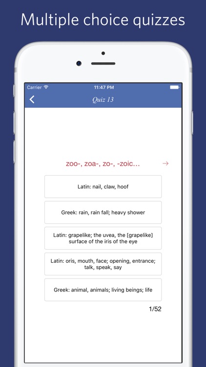 Biology: Roots, Prefixes and Suffixes screenshot-4