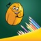 Coloring Me: Healthy Fruit is the place where your kid can meet the healthy fruit and using pen to make them colorful