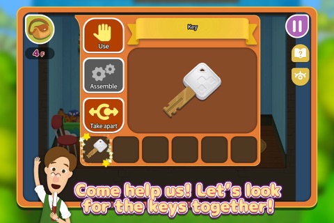 Family in Puzzle House screenshot 2