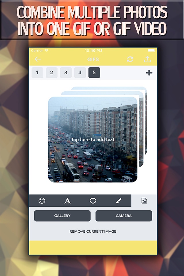 Gif Creator - Photo + Text + Emoji screenshot 2