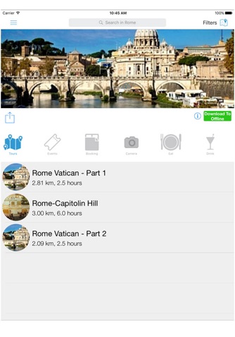 Rome Travel Guide - Audio Tours, Tour Maps & Sites screenshot 2