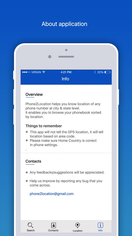 Mobile Phone Number Locations screenshot-3