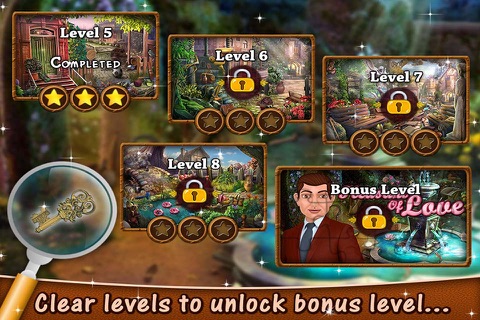 Pleasant of Love - Hidden Objects game for kids and adults screenshot 2