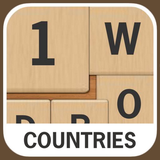 1 Word 6 Tries - Countries icon