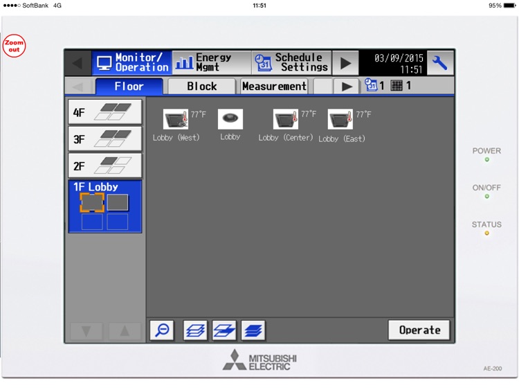 Mitsubishi Electric City Multi APP AE-200A