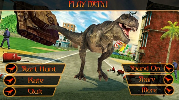 Deadly Dino Adventure City Sniper Hunter Free