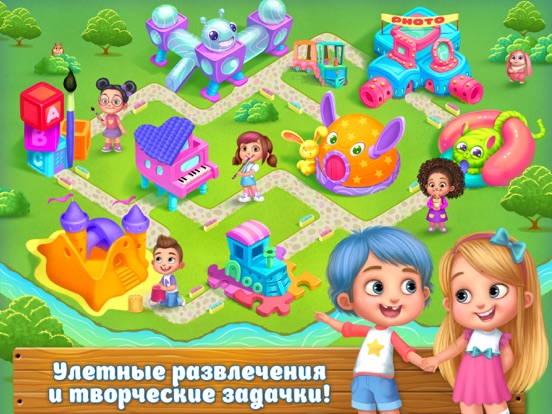 Детский клуб – Игры и веселые задачи для iPad