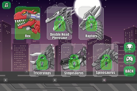Toy War Robot Therizinosaurus screenshot 2