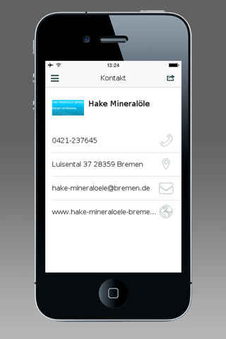 Hake Mineralöle screenshot 2