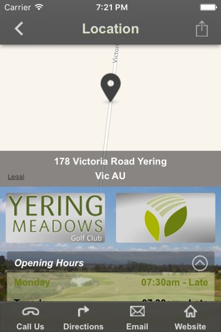 Yering Meadows Golf Club screenshot 3