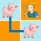 Twin Farm - Funny matching game - Connect farm animal, fruit, vegetable pet images