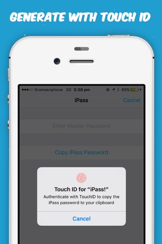 iPass - Password Storage, Without Storage! screenshot 4