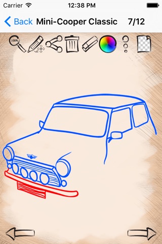 Learn to Draw Retro Autos screenshot 4