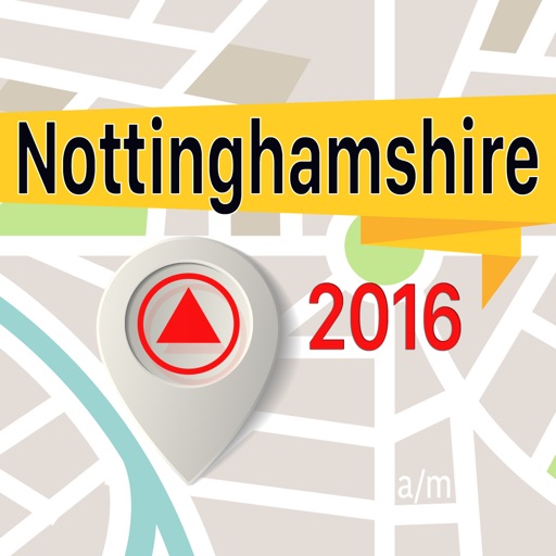 Nottinghamshire Offline Map Navigator and Guide icon