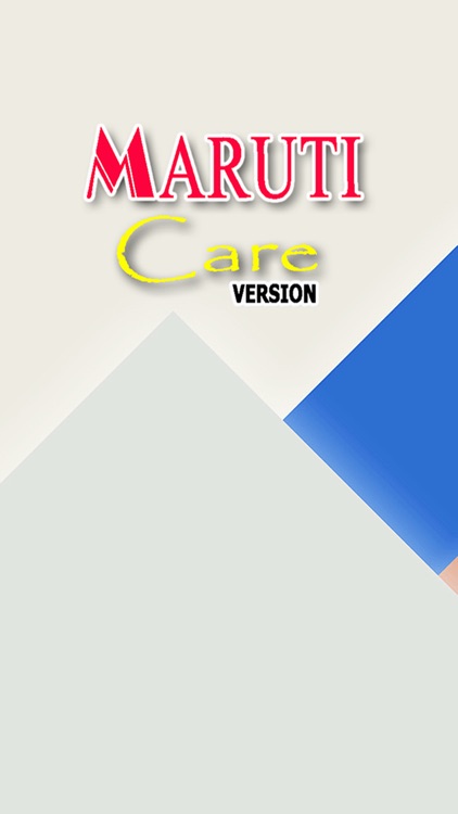 App Guide for Maruti Care