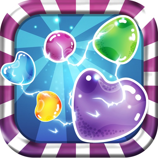 Fantasy Candy Rain - Sweet Candy Rain Match 3 Puzzle Game