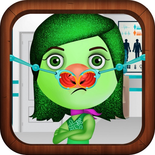 Nose Doctor Game for Kids: Inside Out Version iOS App