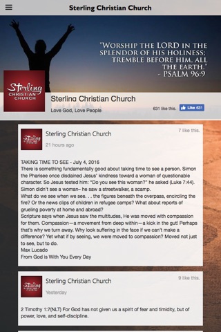 Sterling Christian Church screenshot 2